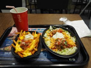 Taco Bell Naked Burrito Bowl Seasoned French Fries